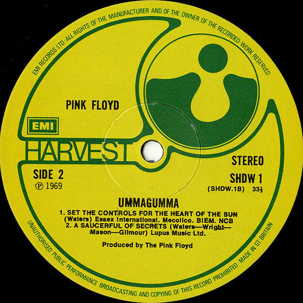 Pink Floyd ‎– Ummagumma -  2 × Vinyl LP, Album, Reissue, Stereo, Gatefold, UK 1977 (USED NM)