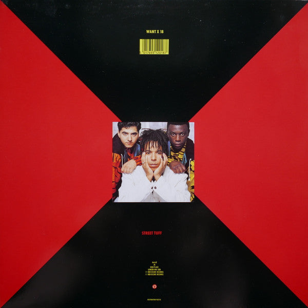 Rebel MC, Double Trouble ‎– Street Tuff - Vinyl 12", 45 RPM, Single, UK 1989 (USED VG+)