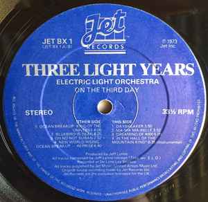 ELO ‎– Three Light Years - 3 × Vinyl LP Box Set, Compilation, Special Edition, Stereo, UK 1978 (USED VG+)