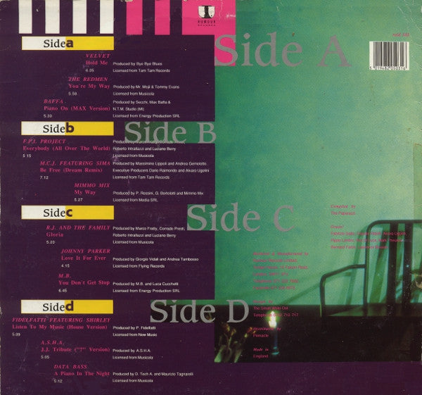 Various ‎– Paradiso! -  2 × Vinyl LP, Compilation, UK 1990 (USED VG+)