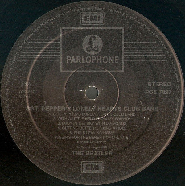 The Beatles ‎– Sgt. Pepper's Lonely Hearts Club Band - Vinyl LP, Album, Reissue, Remastered, Repress, Special Cut, Stereo, UK (USED VG+)