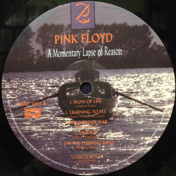 Pink Floyd – A Momentary Lapse Of Reason - Vinyl LP, Album, Gatefold, UK 1987 (USED VG)
