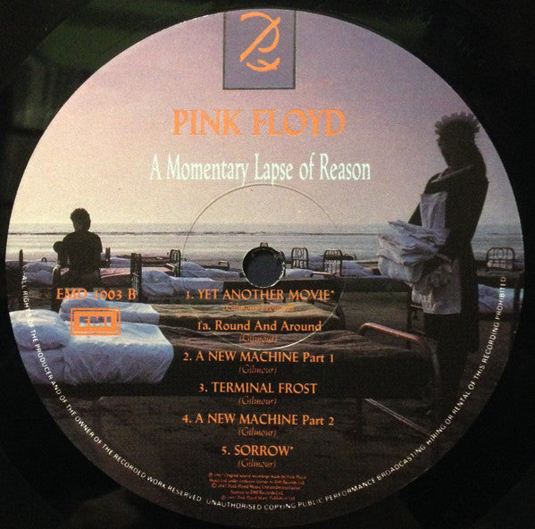 Pink Floyd – A Momentary Lapse Of Reason - Vinyl LP, Album, Gatefold, UK 1987 (USED VG)
