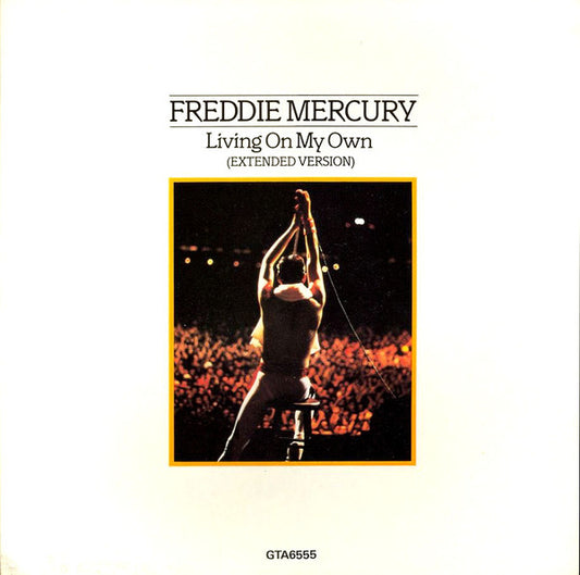 Freddie Mercury ‎– Living On My Own (Extended Version) - Vinyl 12", 45 RPM, Single, Stereo, Gatefold, UK 1985 (USED VG+)