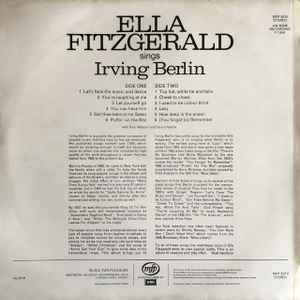 Ella Fitzgerald Sings Irving Berlin ‎– "Cheek To Cheek" And Other Irving Berlin Favourites - Vinyl, LP, Reissue, UK (USED VG)
