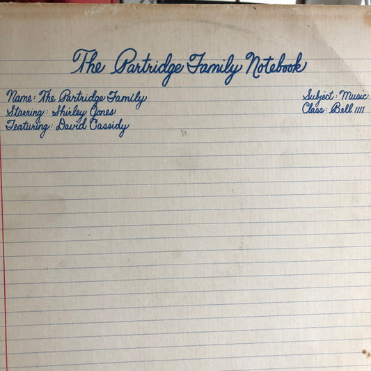 The Partridge Family Starring Shirley Jones Featuring David Cassidy ‎– The Partridge Family Notebook - Vinyl LP, Album, Stereo, US 1972 (NEW/OLD SEALED)