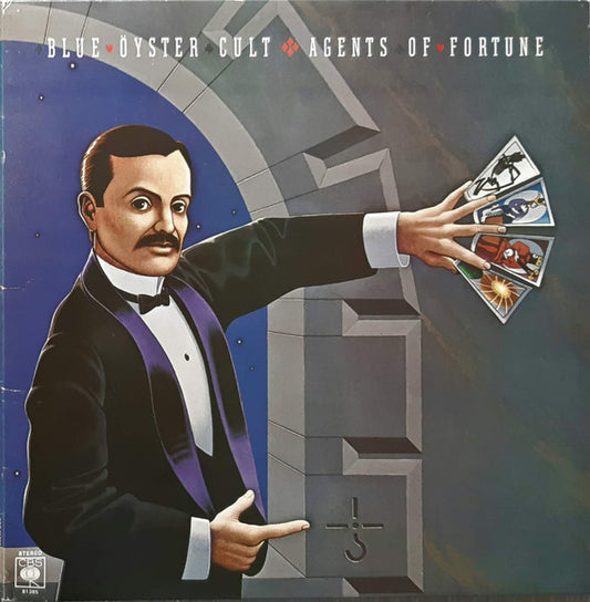 Blue Öyster Cult ‎– Agents Of Fortune - Vinyl, LP, Album, Reissue, Stereo, Gatefold, UK 1976 (USED VG+)
