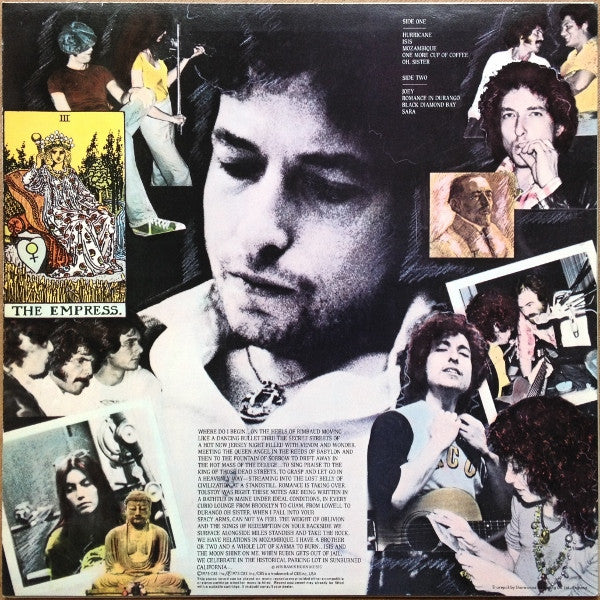 Bob Dylan - Desire - Vinyl LP, Album, Stereo, UK 1976 (USED VG+)