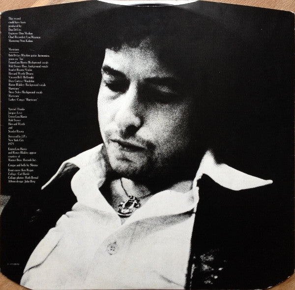 Bob Dylan - Desire - Vinyl LP, Album, Stereo, UK 1976 (USED VG+)