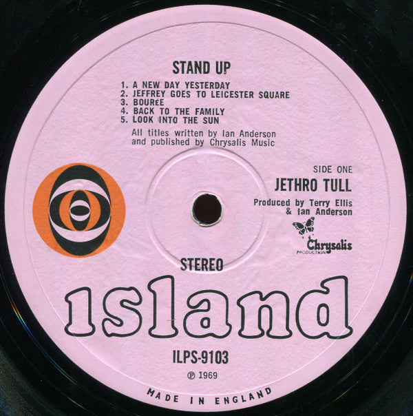 Jethro Tull ‎– Stand Up - Vinyl LP, Album, Stereo, Gatefold, 1st Label, UK 1969 (USED VG+)