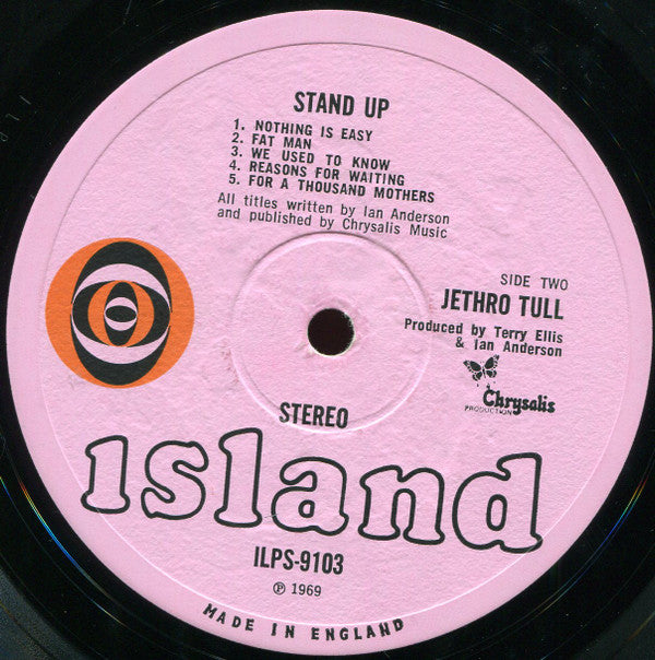 Jethro Tull ‎– Stand Up - Vinyl LP, Album, Stereo, Gatefold, 1st Label, UK 1969 (USED VG+)