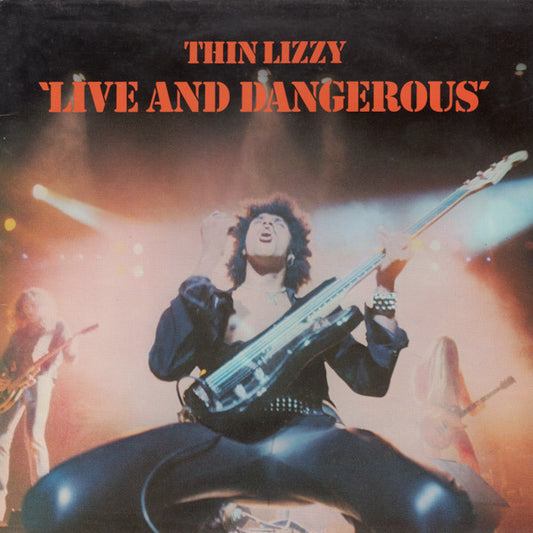 Thin Lizzy - Live And Dangerous - 2 x Vinyl LP, Album, Stereo, UK 1978 (VG+)