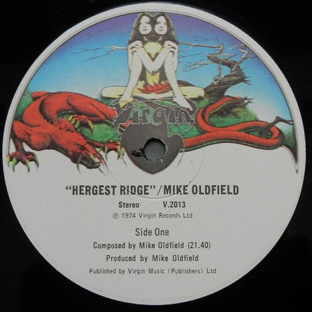 Mike Oldfield ‎– Hergest Ridge - Vinyl LP, Album, Stereo, UK 1974 (USED NM)