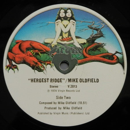 Mike Oldfield ‎– Hergest Ridge - Vinyl LP, Album, Stereo, UK 1974 (USED NM)