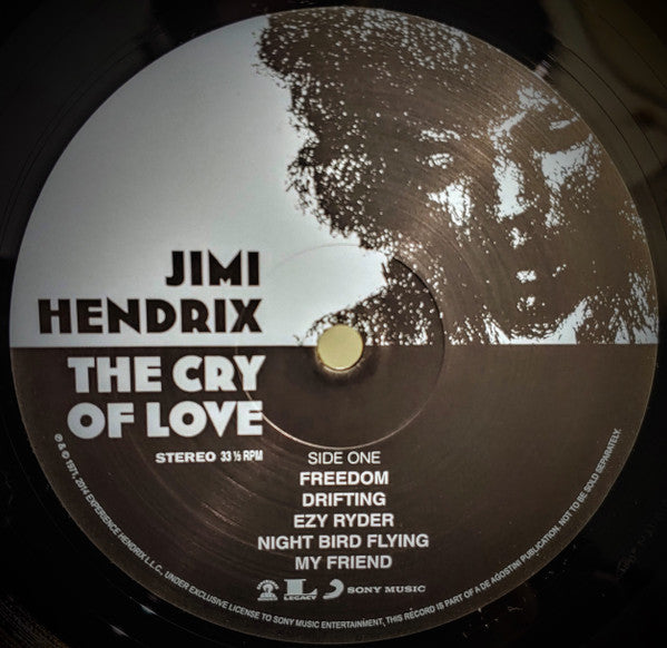 Jimi Hendrix - The Cry Of Love - Vinyl LP, Album, Reissue, 180 gram (NEW SEALED)