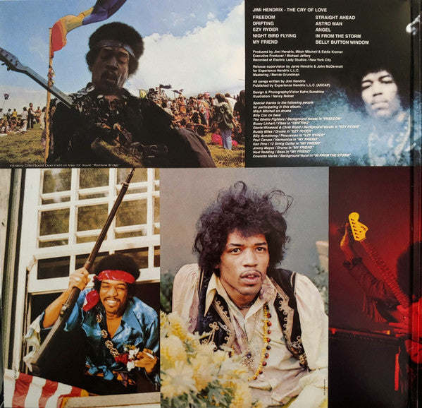 Jimi Hendrix - The Cry Of Love - Vinyl LP, Album, Reissue, 180 gram (NEW SEALED)