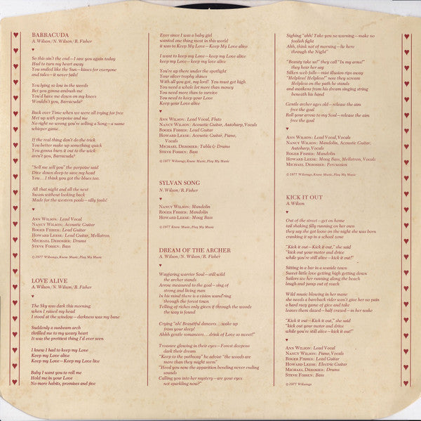 Heart ‎– Little Queen - Vinyl LP, Album, UK 1977 (USED VG+)