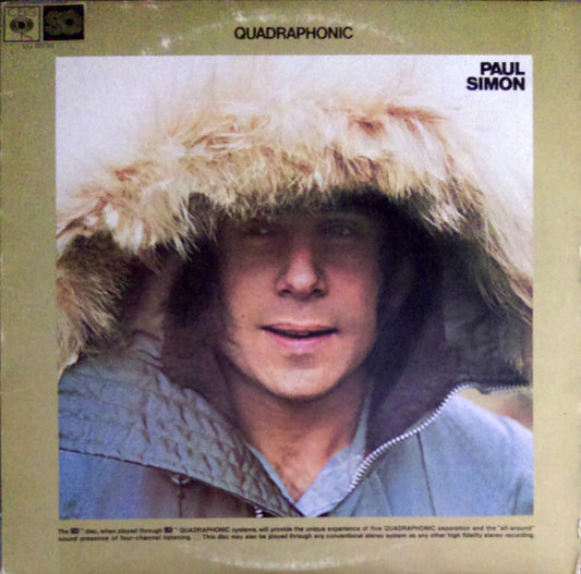 Paul Simon ‎- Paul Simon Quadraphonic - Vinyl LP, Album, 1972 (USED VG+)