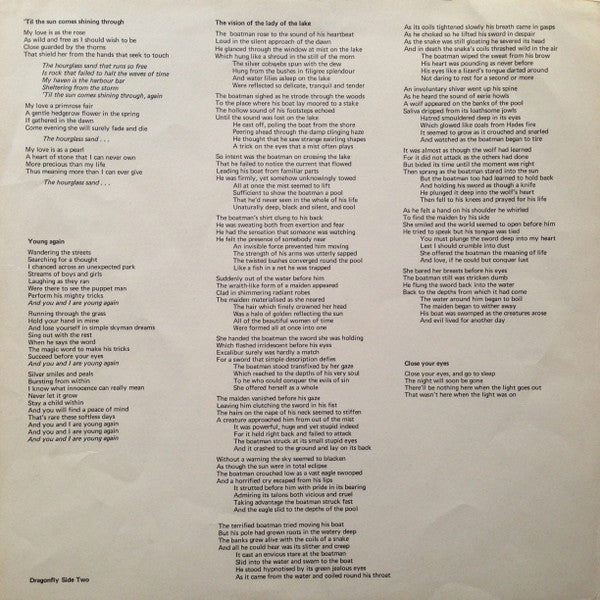 Strawbs ‎– Dragonfly - Vinyl LP, Album, Reissue, Stereo, UK (USED NM)