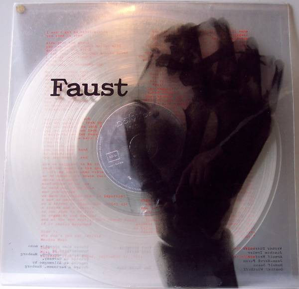 Faust - Faust - Vinyl LP, Album, Transparent Clear, 1971 (USED VG+)