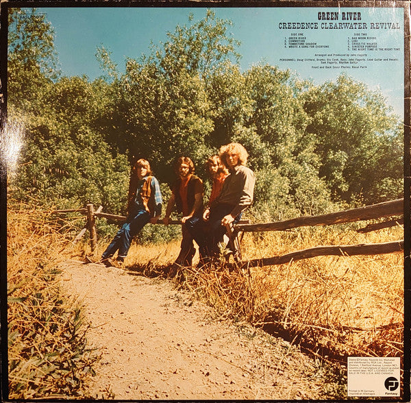 Creedence Clearwater Revival – Green River - Vinyl LP, Album, Reissue, UK 1984 (USED VG+)