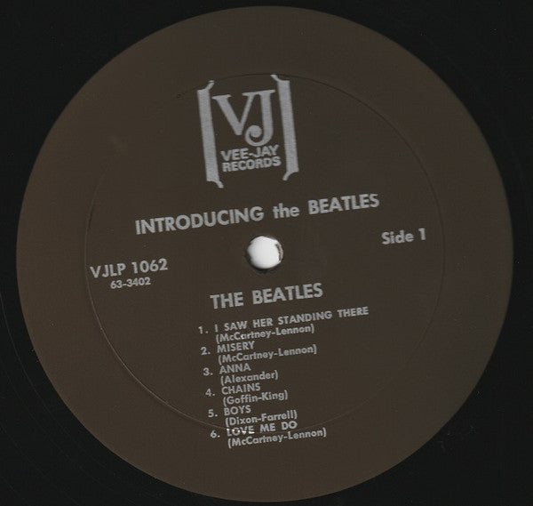 The Beatles – Introducing The Beatles - Vinyl LP, Album, Unofficial Release, Stereo, Mono, Black and Silver Label, US (USED VG)