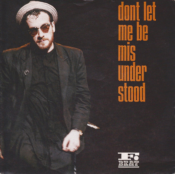 The Costello Show Featuring Confederates - Don't Let Me Be Misunderstood - Vinyl 7", 45 RPM, Single, Stereo, Matt Sleeve, UK 1986 (USED VG+)