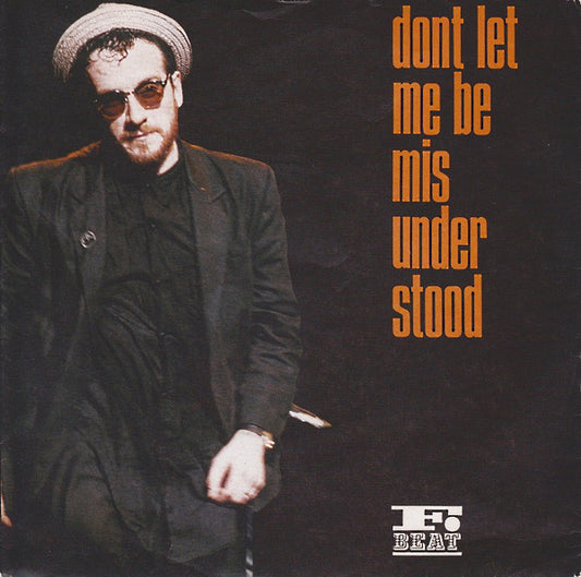 The Costello Show Featuring Confederates - Don't Let Me Be Misunderstood - Vinyl 7", 45 RPM, Single, Stereo, Matt Sleeve, UK 1986 (USED VG+)