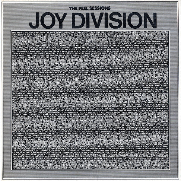 Joy Division – The Peel Sessions - Vinyl, 12", 45 RPM, EP, Textured Sleeve, UK 1986 (USED VG+)