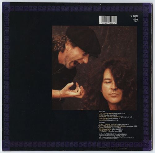 Gillan & Glover ‎- Accidentally On Purpose - Vinyl LP, Album, Stereo, UK 1988 (USED VG+)