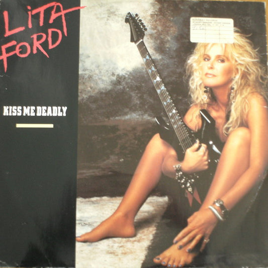 Lita Ford ‎– Kiss Me Deadly - Vinyl 12", 45 RPM, Single, UK 1988 (USED VG)