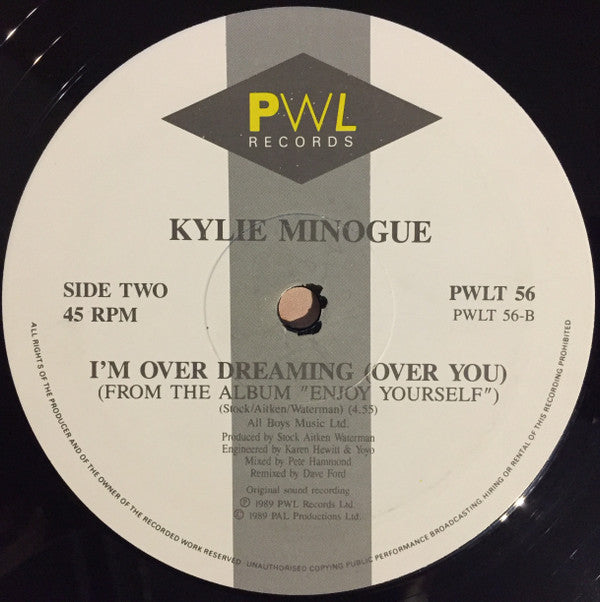 Kylie Minogue ‎– Better The Devil You Know - Vinyl 12", Single, 45 RPM, UK 1990 (USED VG+)