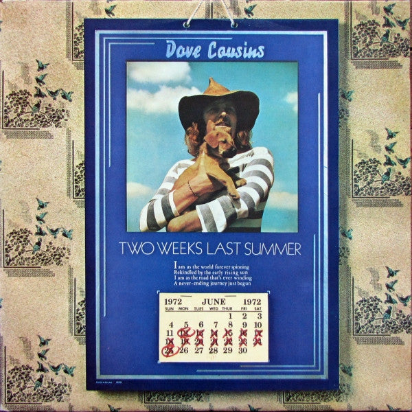 Dave Cousins ‎– Two Weeks Last Summer - Vinyl, LP, Album, UK 1972 (USED VG+)