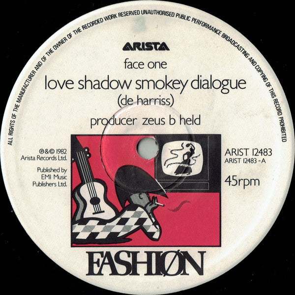 Fashion ‎– Love Shadow - 2 x Vinyl 12", 45 RPM, Single, UK 1982 (USED VG+)