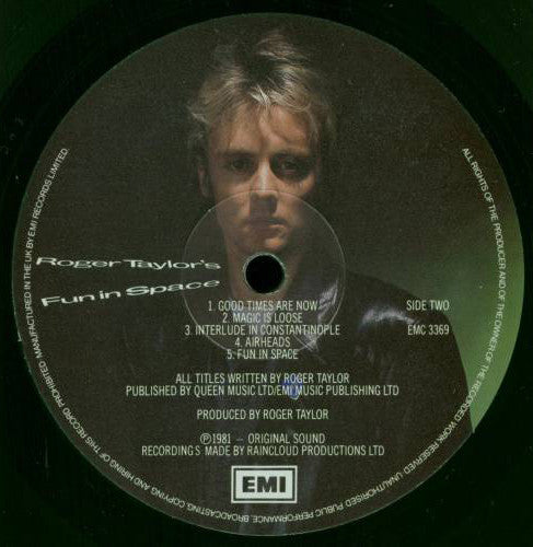 Roger Taylor ‎– Roger Taylor's Fun In Space - Vinyl LP, Album, UK 1981 (USED VG)