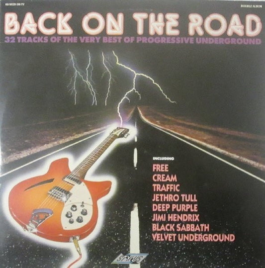 Various - Back On The Road - 2 x Vinyl LP, Compilation, Gatefold, UK 1988 (USED VG+)