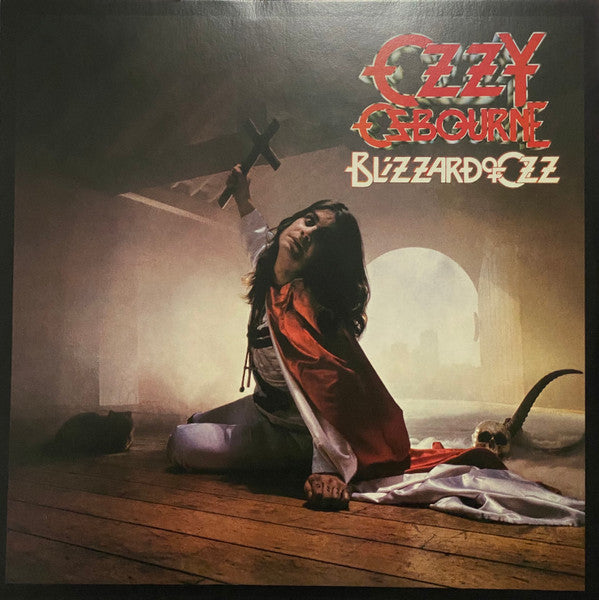 Ozzy Osbourne – Blizzard Of Ozz - Vinyl LP, Album, Reissue, Stereo, Silver w/ Red Swirls, Europe 2021 (NEW SEALED)