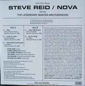 Steve Reid Featuring The Legendary Master Brotherhood ‎– Nova - Vinyl LP, Album, Limited Edition, Reissue, Red, UK 2021 (USED NM)