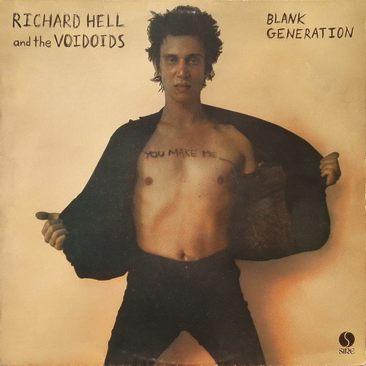 Richard Hell And The Voidoids ‎– Blank Generation - Vinyl LP, Album, UK 1977 (USED VG+)