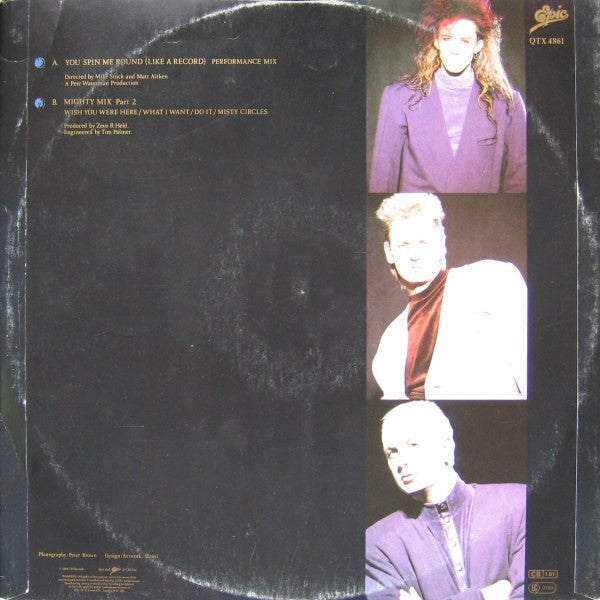 Dead Or Alive ‎– You Spin Me Round (Like A Record) (Performance Mix) - Vinyl 12", 45 RPM, Single, UK 1984 (USED VG)