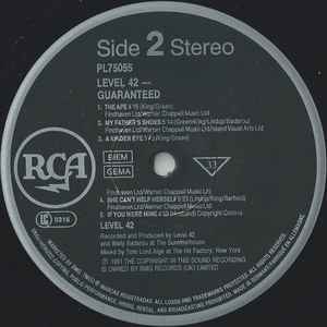 Level 42 ‎– Guaranteed - Vinyl LP, Album, 1991 (USED VG)
