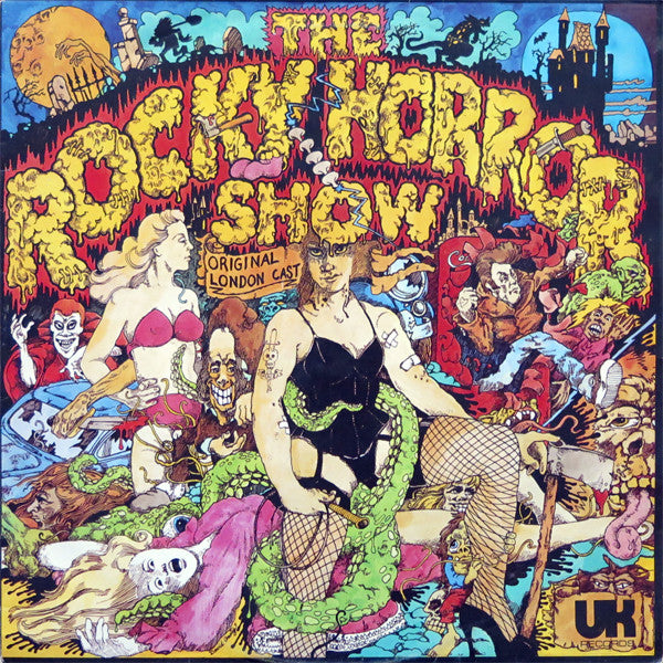 Richard O'Brien - Original London Cast - The Rocky Horror Show - Vinyl LP, Album, Stereo, UK 1973 (USED VG+)