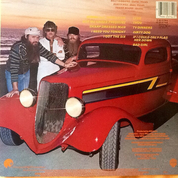 ZZ Top ‎– Eliminator - Vinyl LP, Album, Stereo, Ireland 1983 (USED NM)