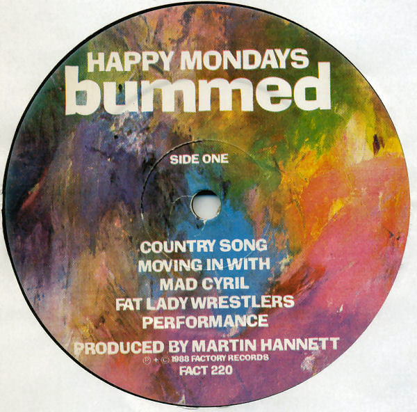 Happy Mondays – Bummed - Vinyl LP, Album, UK 1988 (USED VG)
