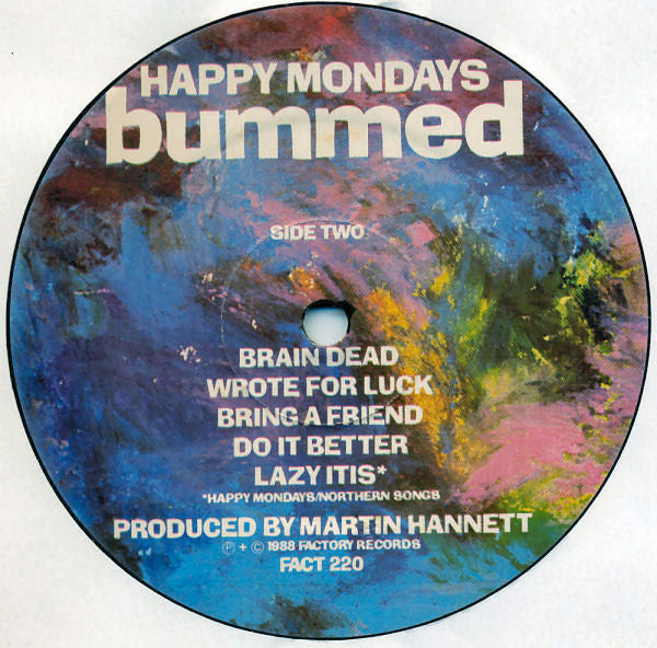 Happy Mondays – Bummed - Vinyl LP, Album, UK 1988 (USED VG)