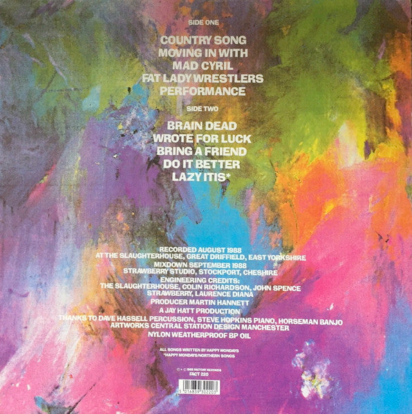 Happy Mondays – Bummed - Vinyl LP, Album, UK 1988 (USED VG)