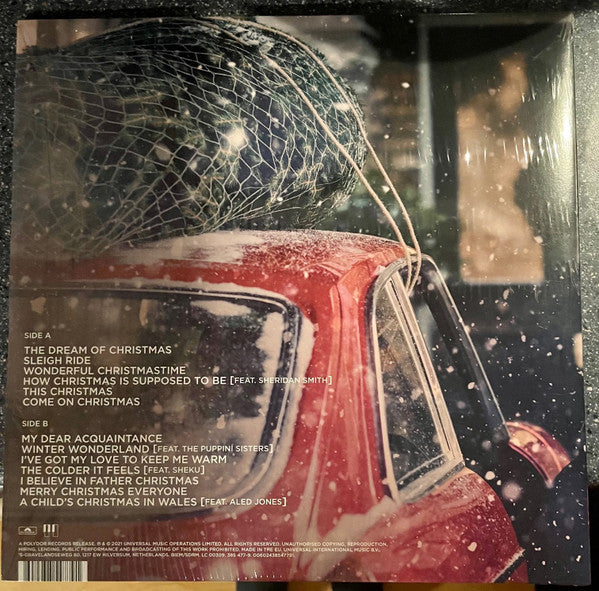 Gary Barlow ‎- The Dream Of Christmas - Vinyl LP, Album, Limited Edition White Marbled (NEW SEALED)