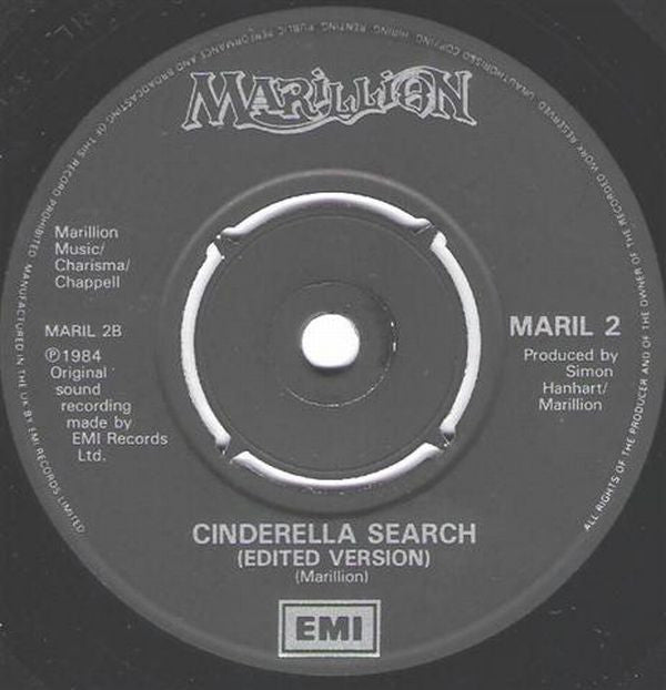 Marillion ‎– Assassing - Vinyl 7", 45 RPM, Single, UK 1984 (USED VG+)
