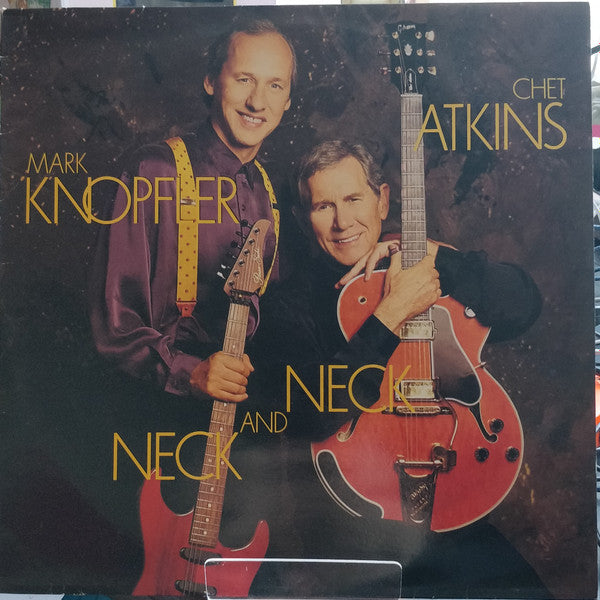 Chet Atkins And Mark Knopfler ‎– Neck And Neck - Vinyl LP, Album, UK 1990 (USED VG+)