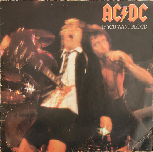 AC/DC - If You Want Blood - Vinyl LP, Album, Stereo, 1978 (USED VG+)